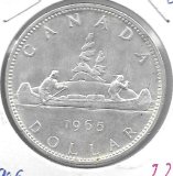 Monedas - America - Canada - 64.1 - 1965 - dolar - plata