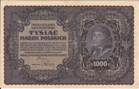 Billetes - Europa - Polonia - 29 - MBC - Año 1919 - 1000 Marek - num ref: 492778