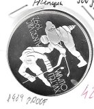 Monedas - Europa - Hungria - 672 - 1989 - 500 forint - plata - PROOF