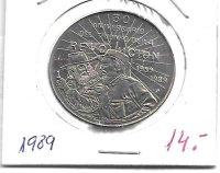 Monedas - America - Cuba - 255 - 1989 - peso