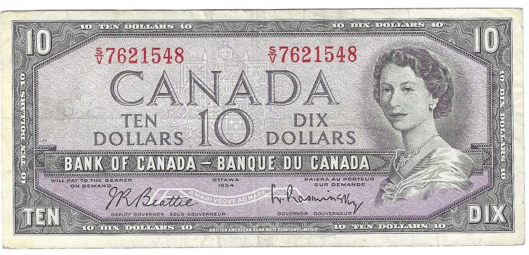 Billetes - America - Canada - 79b - mbc+ - 1961 - 10 dolares - num.ref: 7621548 - Click en la imagen para cerrar