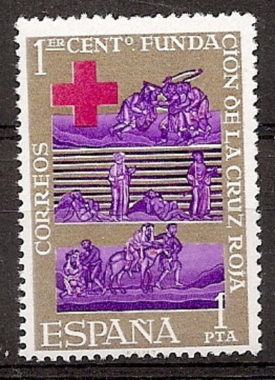 Sellos - Países - España - 2º Cent. (Series Completas) - Estado Español - 1963 - 1534 - ** - Click en la imagen para cerrar