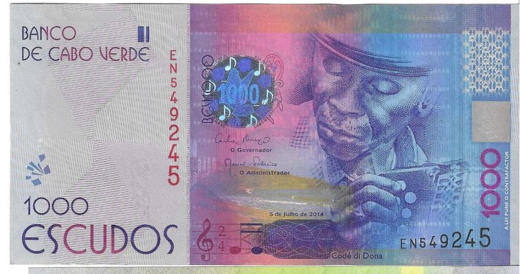 Billetes - Africa - Cabo Verde - 73 - SC - 2014 - 1000 escudos - Num.ref: EN549245 - Click en la imagen para cerrar