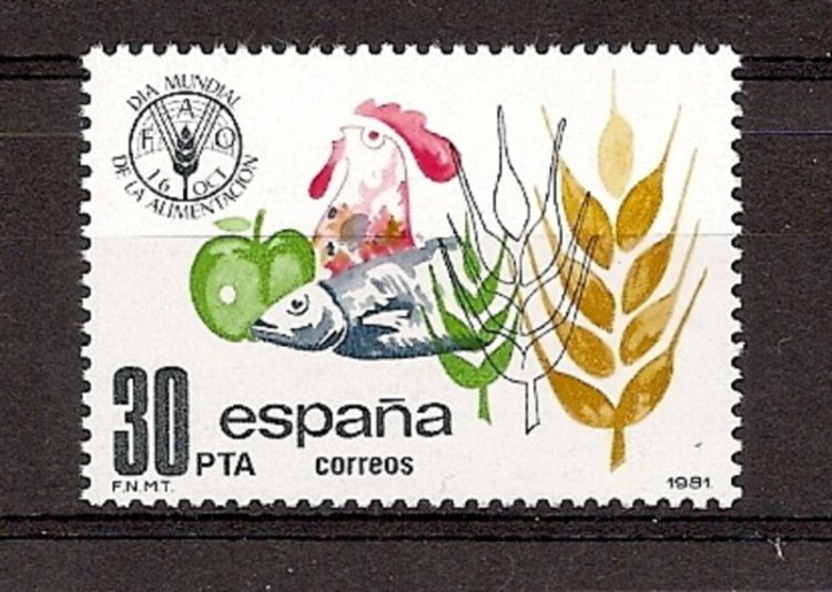 Sellos - Países - España - 2º Cent. (Series Completas) - Juan Carlos I - 1981 - 2629 - ** - Click en la imagen para cerrar