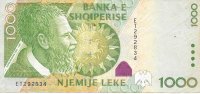 Billetes - Europa - Albania - 65 - MBC+ - 1996 - 1000 Leke - num ref:ET292834