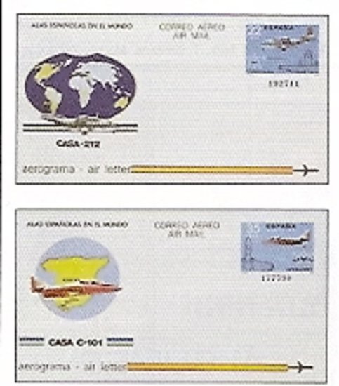 Sellos - Países - España - Aerogramas - 205/06 - ** - Click en la imagen para cerrar