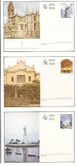 Sellos - España - Enteros Postales - Año 1996 - 160/62 - ** - Click en la imagen para cerrar