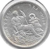 Monedas - America - Peru - 204.2 - 1904 - Dinero - Plata