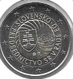 Monedas - Euros - 2€ - Eslovaquia - Año 2016 - Presidencia UE