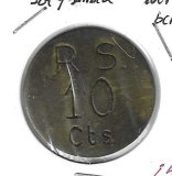 Monedas - Fichas Cooperativas y vales - - 10 ct - Barcelona - Sol y Sombra