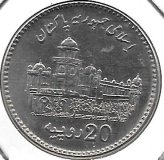 Monedas - Asia - Pakistan - Año 2013 - 20 Rupias