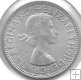 Monedas - Oceania - Australia - 55 - 1954 - Florin - Plata