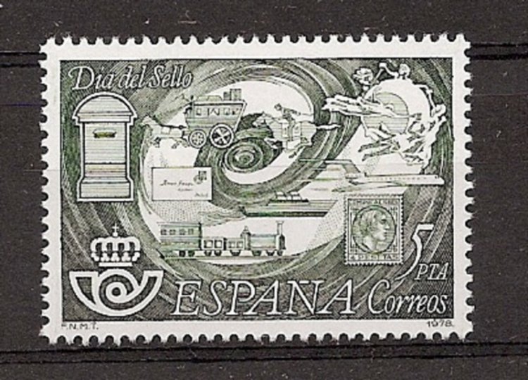 Sellos - Países - España - 2º Cent. (Series Completas) - Juan Carlos I - 1978 - 2480 - ** - Click en la imagen para cerrar