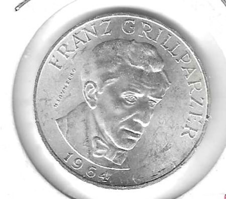 Monedas - Europa - Austria - 2895.2 - 1964 - 25 shillings - plata - Click en la imagen para cerrar