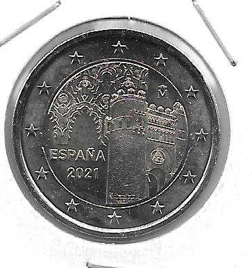 Monedas - Euros - 2€ - España - SC - 2021 - Toledo - Click en la imagen para cerrar