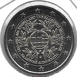 Monedas - Euros - 2€ - Grecia - SC - 2021 - Revolución Griega - Click en la imagen para cerrar