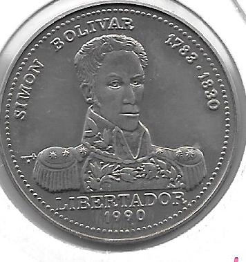 Monedas - America - Cuba - 514 - 1990 - peso - Click en la imagen para cerrar