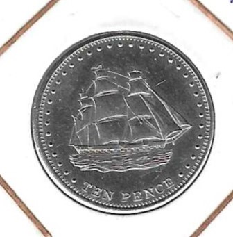 Monedas - America - Tristan da Cunha - 5 - 2008 - 10 pence - Islas Stoltenhof - Click en la imagen para cerrar