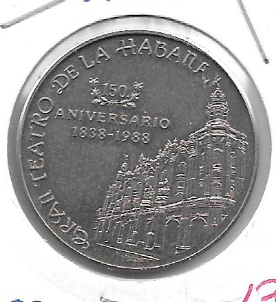 Monedas - America - Cuba - 277 - 1988 - peso - Click en la imagen para cerrar