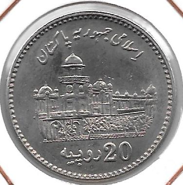 Monedas - Asia - Pakistan - 74 - 2013 - 20 rupias - Click en la imagen para cerrar