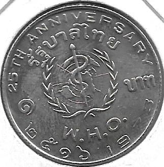 Monedas - Asia - Thailandia - 99 - baht - Click en la imagen para cerrar