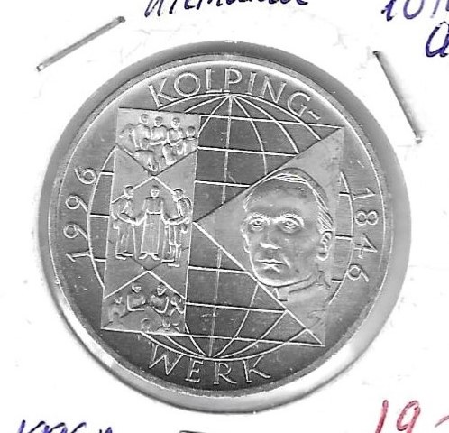 Monedas - Europa - Alemania - 188 - 1996A - 10 marcos - plata - Click en la imagen para cerrar