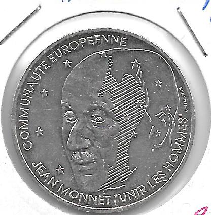 Monedas - Europa - Francia - 1120 - 1992 - 100 francos - plata - Click en la imagen para cerrar