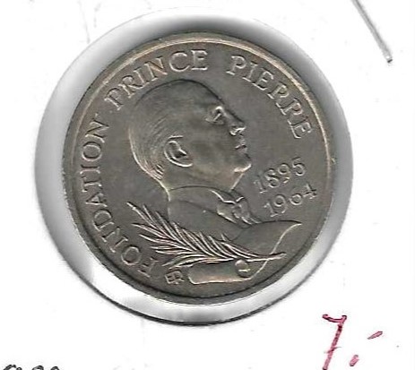 Monedas - Europa - Monaco - 162 - 1989 - 10 francos - Click en la imagen para cerrar