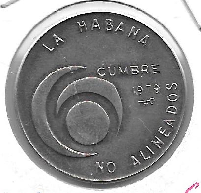 Monedas - America - Cuba - 191 - 1979 - peso - Click en la imagen para cerrar