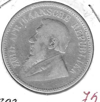 Monedas - Africa - Sudafrica - 7 - 1893 - 2,5 shillings - plata - Click en la imagen para cerrar