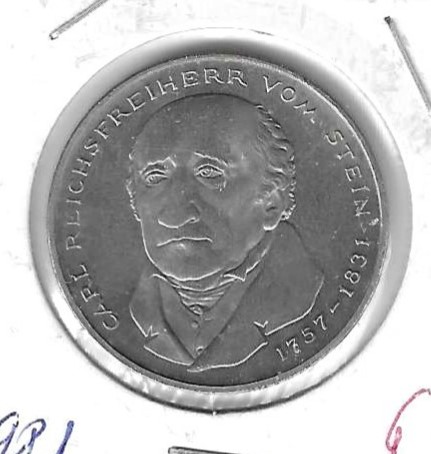 Monedas - Europa - Alemania - 155 - 1981 - 5 marcos - Click en la imagen para cerrar