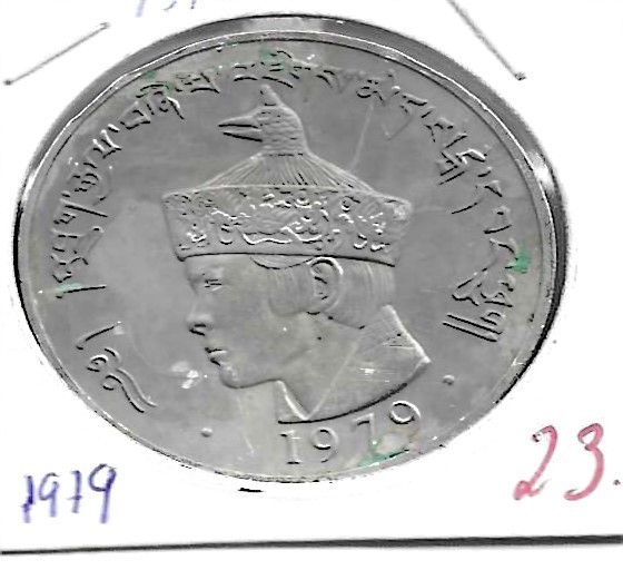 Monedas - Asia - Bhutan - 50 - 1979 - 3 ngultrum - Click en la imagen para cerrar