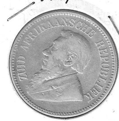 Monedas - Africa - Sudafrica - 7 - 1895 - 2,5 shillings - plata - Click en la imagen para cerrar