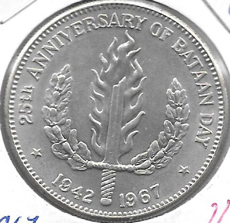 Monedas - Asia - Filipinas - 195 - 1967 - Peso - Plata - Click en la imagen para cerrar