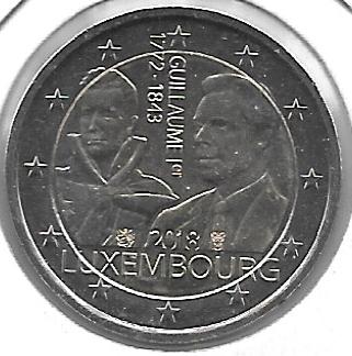 Monedas - Euros - 2€ - Luxemburgo - Año 2018 - 175 Aniv. muerte duque Guillermo - Click en la imagen para cerrar