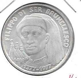 Monedas - Europa - San Marino - 72 - 1977 - 1000 liras - plata - Click en la imagen para cerrar