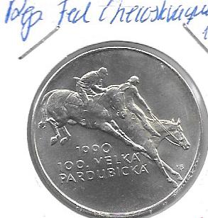 Monedas - Europa - Checoslovaquia - 141 - 1990 - Rep. Federal Checoslovaquia - 100 coronas - Click en la imagen para cerrar