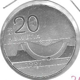 Monedas - Europa - Suiza - 78 - 1997 - 20 francos - plata - Click en la imagen para cerrar