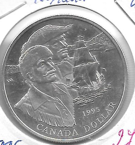 Monedas - America - Canada - 259 - 1995 - dolar - plata - Click en la imagen para cerrar