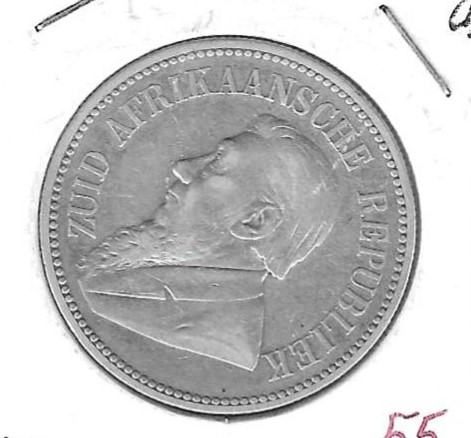 Monedas - Africa - Sudafrica - 7 - 1892 - 2,5 shillings - plata - Click en la imagen para cerrar