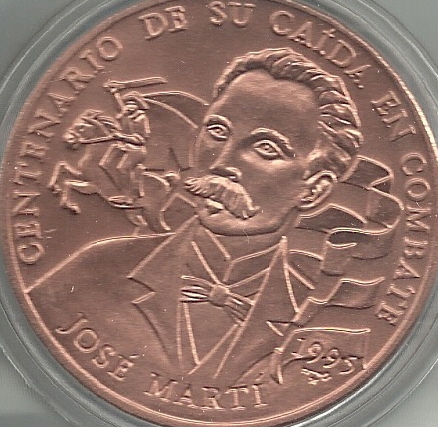 Monedas - America - Cuba - 519 - Año 1995 - peso - Click en la imagen para cerrar