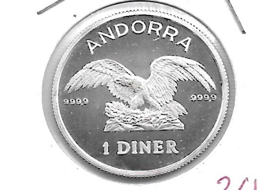 Monedas - Europa - Andorra - 66 - 1990 - diner - Click en la imagen para cerrar