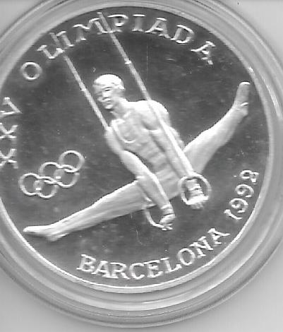 Monedas - Europa - Andorra - 54 - 1989 - 20 diner - plata - se presenta en cÃ¡psula - Click en la imagen para cerrar