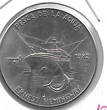 Monedas - America - Cuba - 89 - 1982 - peso - Click en la imagen para cerrar