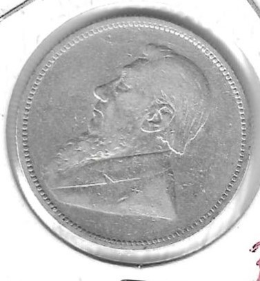 Monedas - Africa - Sudafrica - 6 - 1895 - 2 shillings - plata - Click en la imagen para cerrar