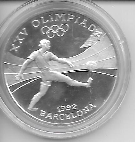 Monedas - Europa - Andorra - 56 - 1989 - 10 diner - plata - se presenta en cÃ¡psula - Click en la imagen para cerrar