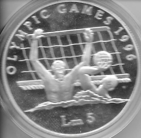 Monedas - Europa - Malta - 110 - 1996 - 5 Lm - Plata - Click en la imagen para cerrar