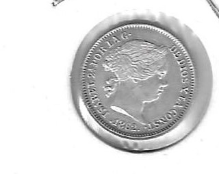 Monedas - EspaÃ±a - Isabel II (1833 - 1868) - 273 - 1862 - Real - plata - Madrid - Click en la imagen para cerrar