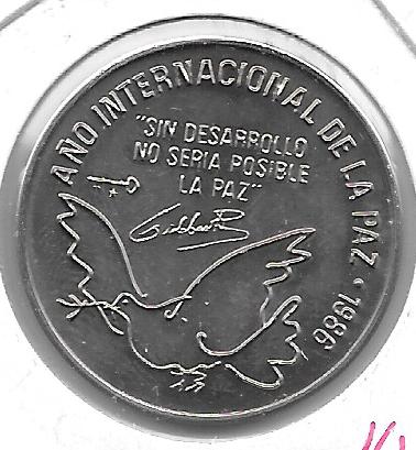 Monedas - America - Cuba - 156 - 1986 - peso - Click en la imagen para cerrar