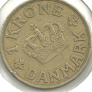 Monedas - Europa - Dinamarca - 824.2 - Año 1939 - corona - Click en la imagen para cerrar